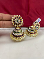 Kemp Earrings Bharatanatyam Dancer for clasiical dance performances