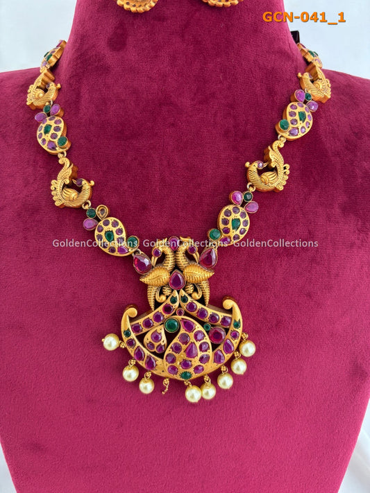 2 Gram Gold Plated Jewellery : Necklaces In Style Now Golden Collections 2