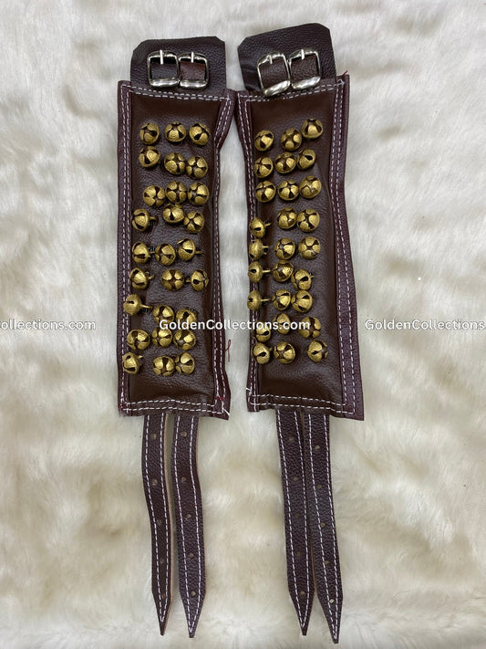 3Linebrownleatherghungroosalangaigoldencollections1