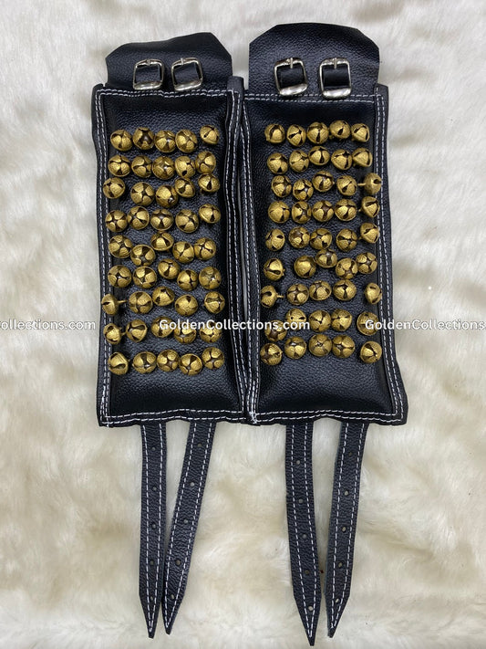 5Lineblackleatherghungroosalangaigoldencollections1