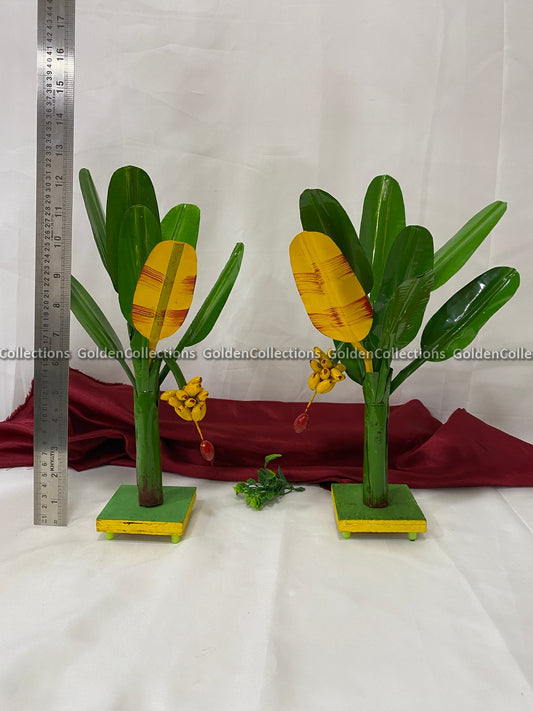 Banana Tree for Varalakshmi Statue | Sacred Adornments for Devotees 1