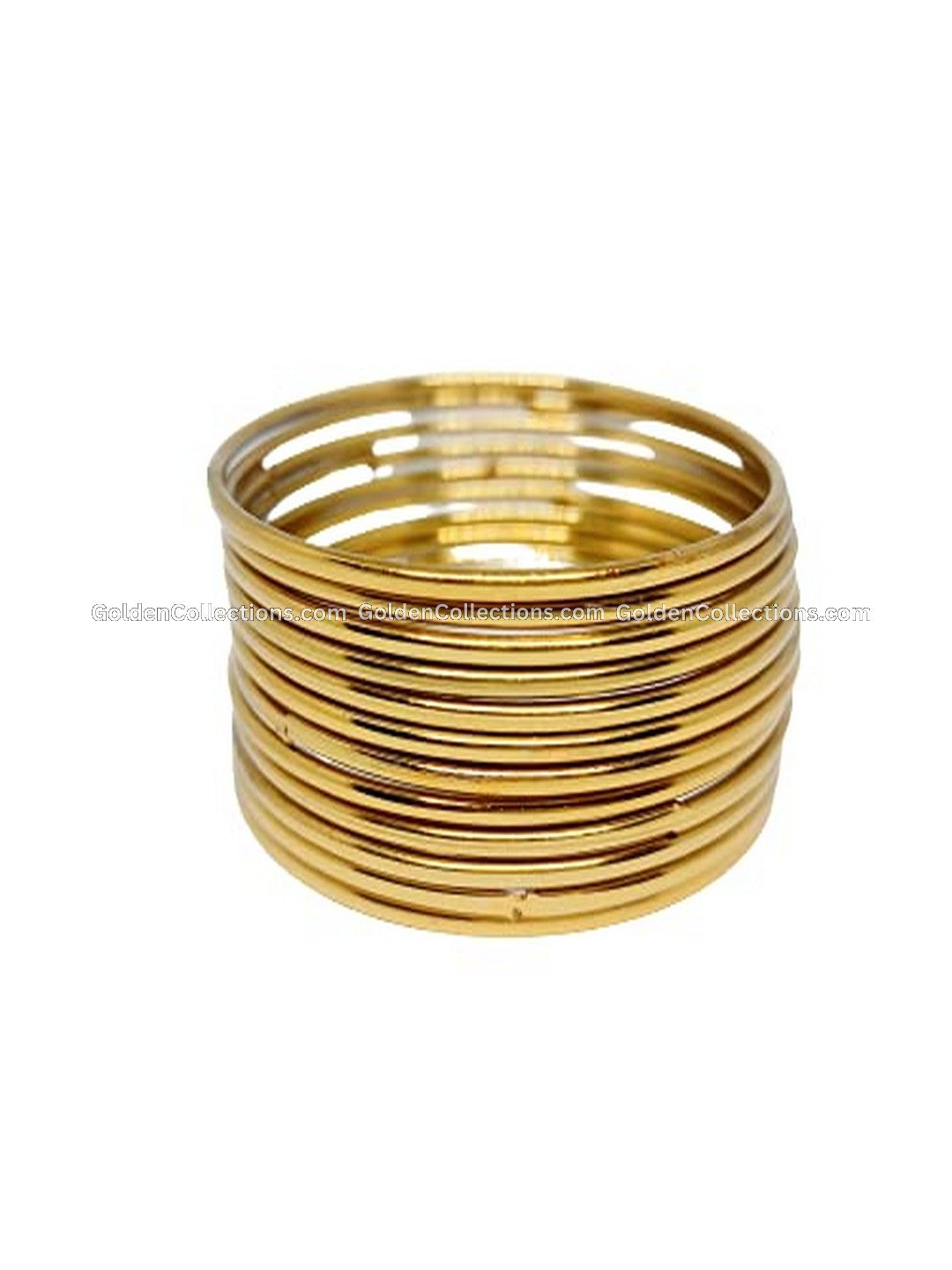Bangles for Bharatanatyam: Gold Plated Bangles for Girls and Women