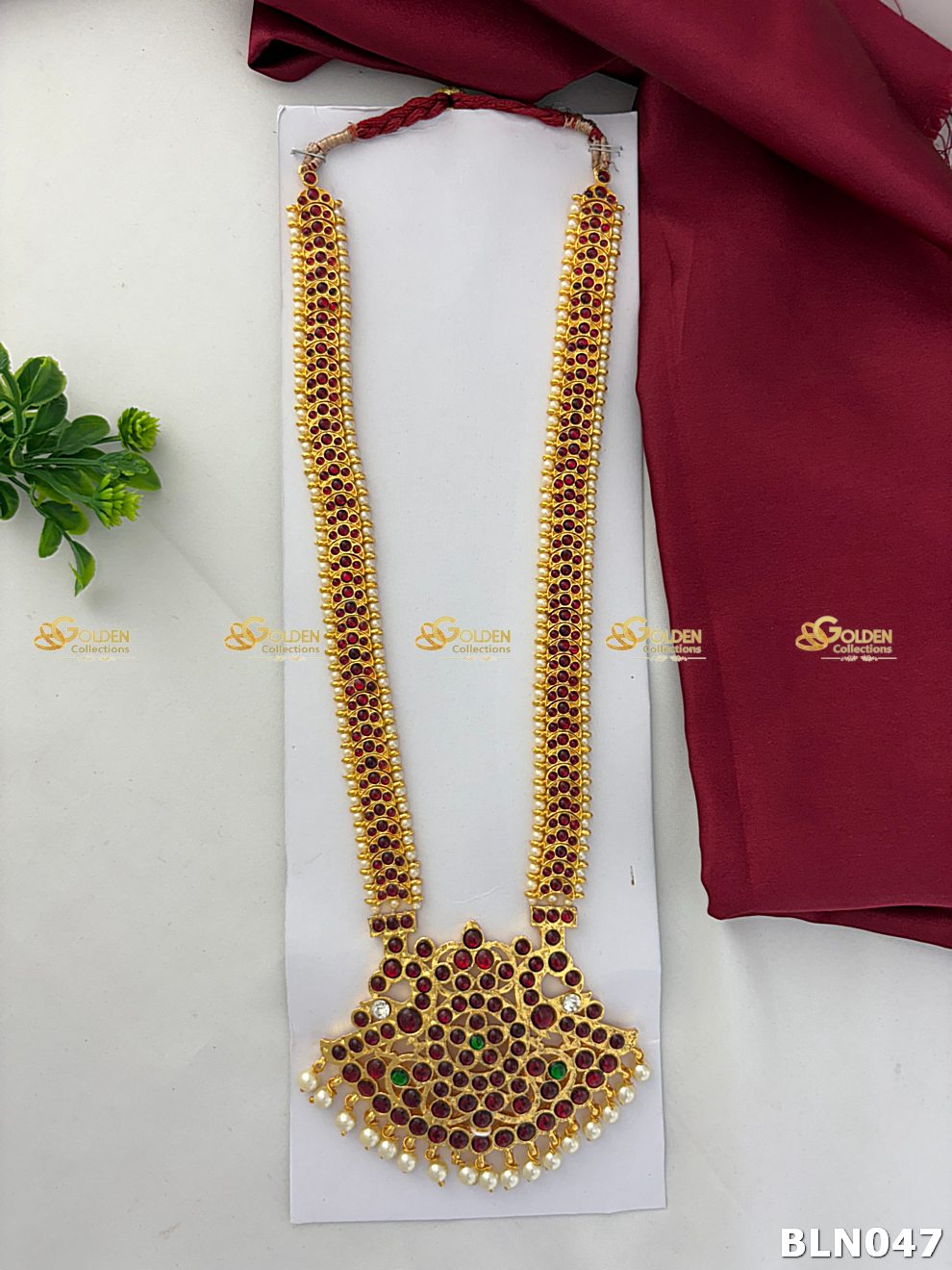 Bharatanatyam Classical Temple Dance Long Necklace BLN047