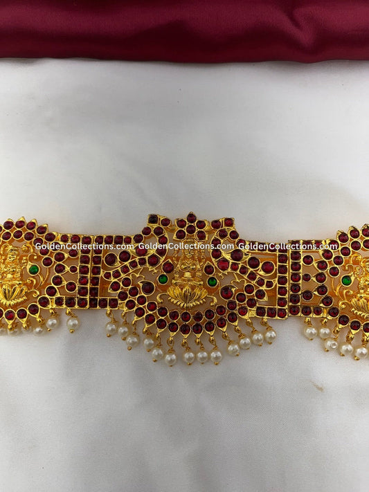 Bharatanatyam Jewellery Waist Belt Goldencollections Bwb008 2