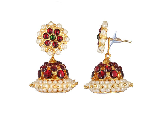Bharatanatyam Earrings Temple Haram