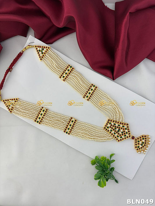 Bharatanatyam Indian Gold Necklace Jewelry Goldencollections