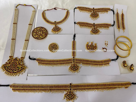 Classical Dance Jewelry Set For Bharatanatyam Bds003 2