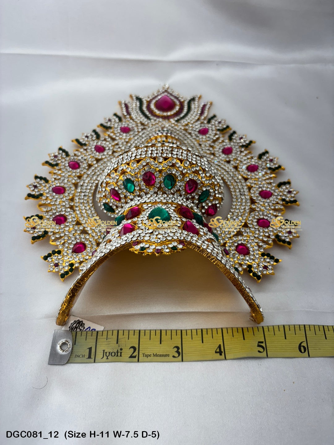 Deity Arch Stone Crown DGC081 deity crown image 12