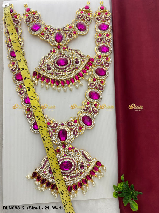 Deity Pink 2 Step Long Haram DLN088 deity long haram image 2