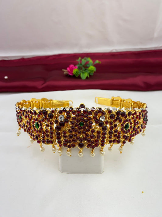 Exquisite Bharatanatyam Belt Online Goldencollections Bwb005 2