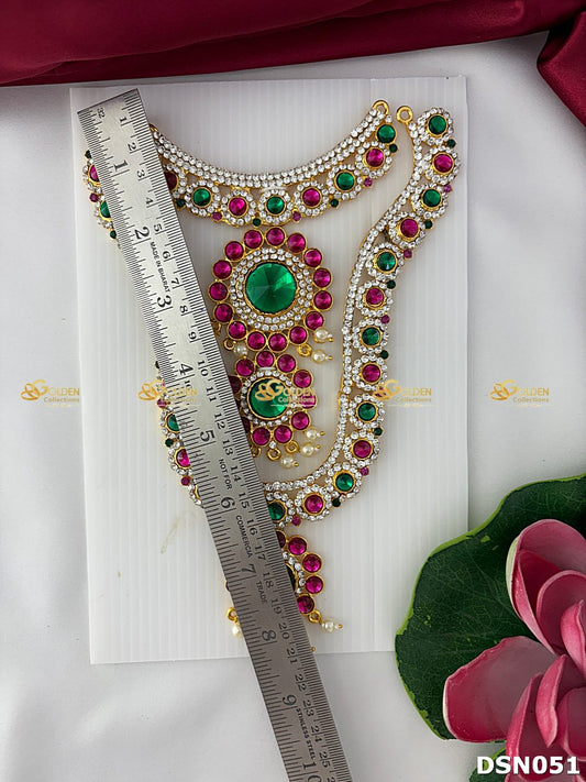 Deity 2 Step Stone Short Necklace DSN051 deity short necklace image 2