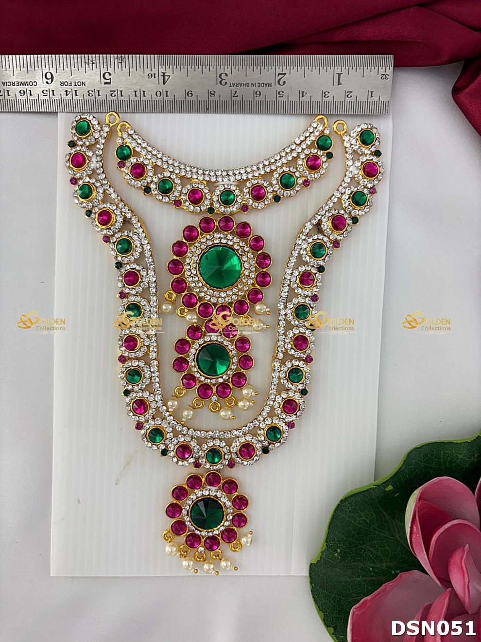 Deity 2 Step Stone Short Necklace DSN051 deity short necklace image 3