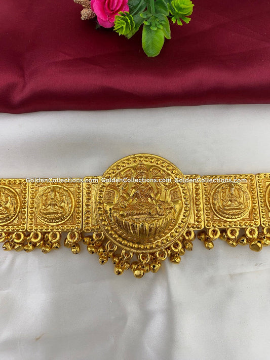 Gold Plated Bharatanatyam Kamarband Classical Dance Hip Belt Bwb016 2