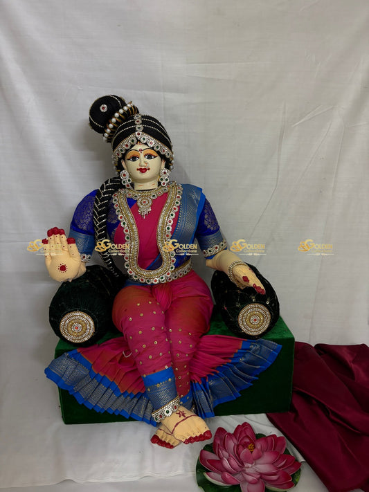 The Perfect Varamahalakshmi Doll Full Jewellery Set Decoration VVD-117