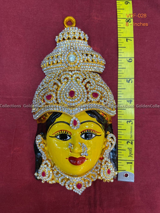 Varalakshmi Ammavaru Deity Face 8 in VDF028 deity face for pooja alankaram image 2