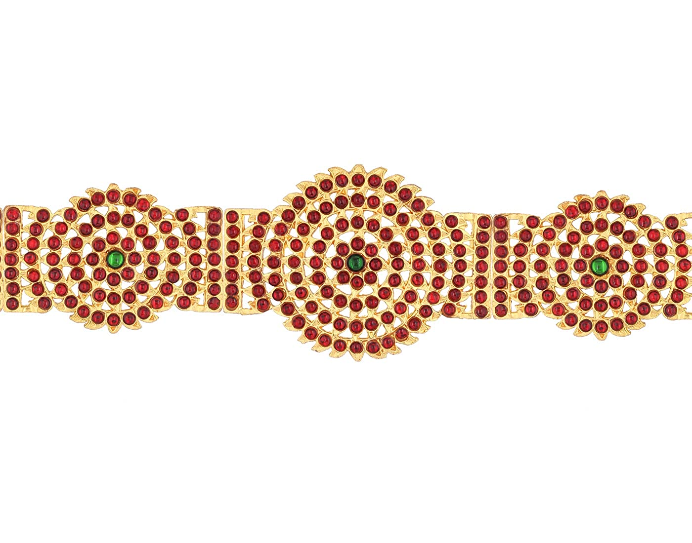 Bharatanatyam Temple Dance Waist Belt Golden Collections