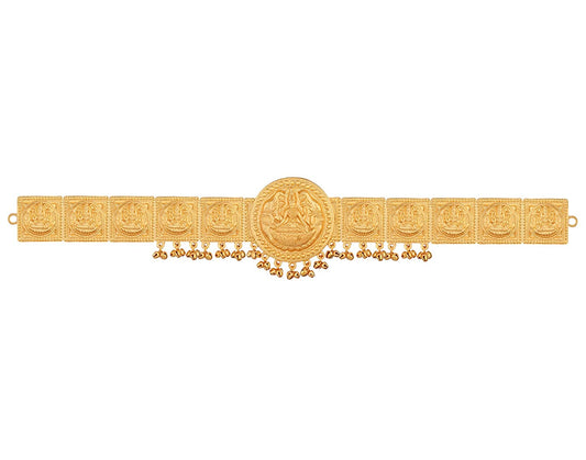 Temple Inspired Waist Belt Vaddanam for Bharatanatyam - Goldencollections