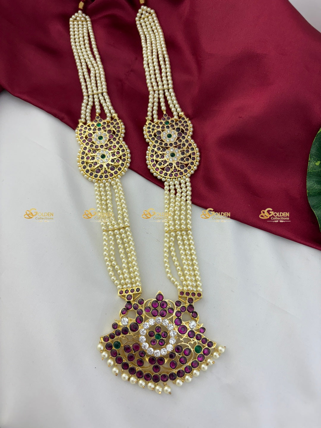 Kemp Pearls Long Haram Necklace BBN053
