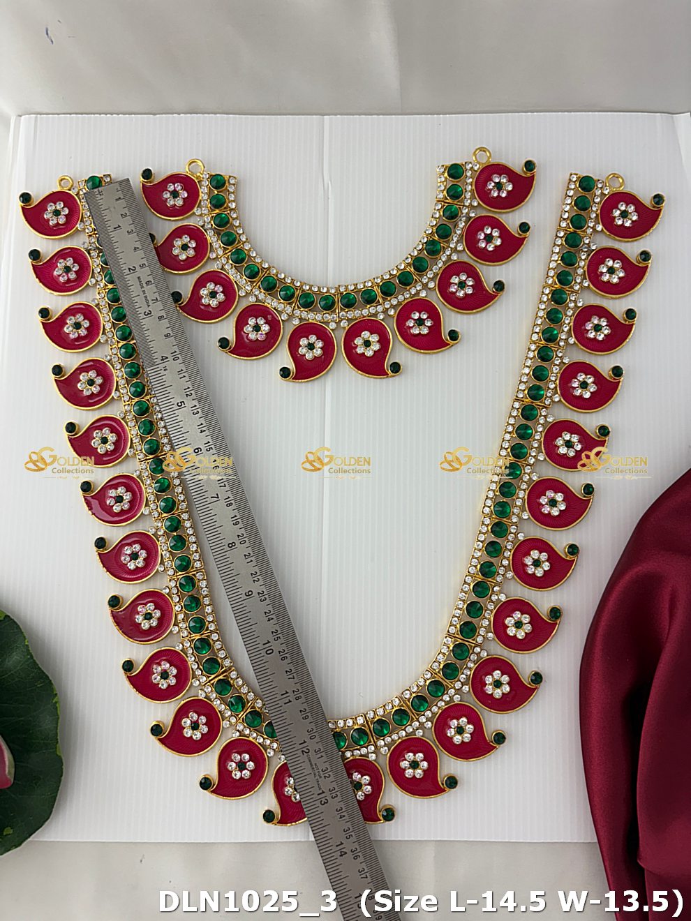 Amman Jewellery Set Exquisite Ornaments Goldencollections_3
