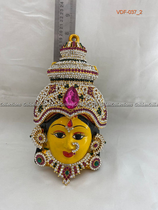 Varalakshmi Ammavaru Deity Face 8 in VDF037 deity face for pooja alankaram image 2
