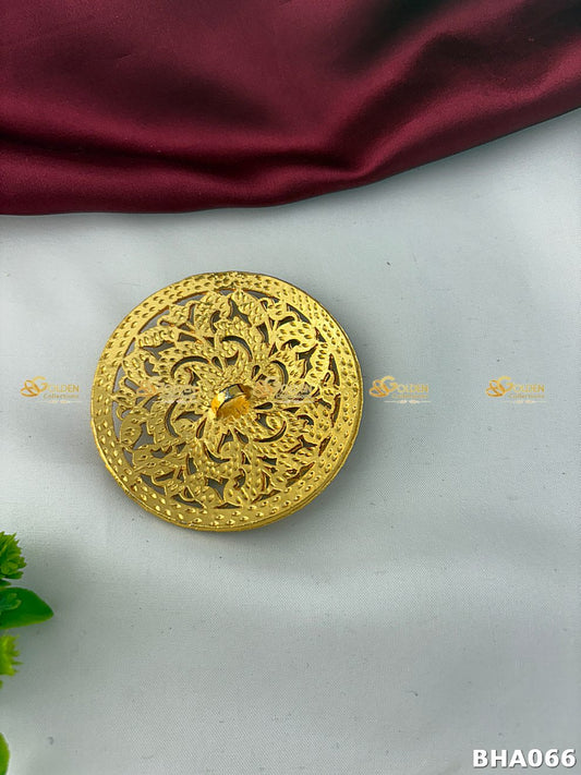 Kemp Stones | Floral Temple Design |Classical Dance Head Ornament Bharatanatyam