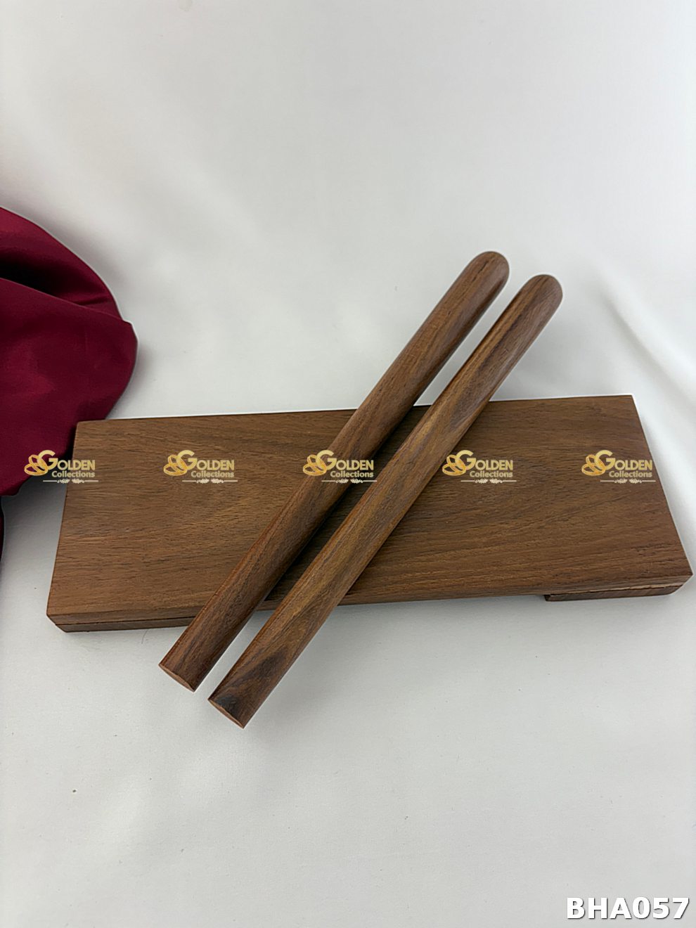 Bharatanatyam Thattu Kazhi Wooden Rhythm Sticks for Bharatanatyam and Kuchipudi dance
