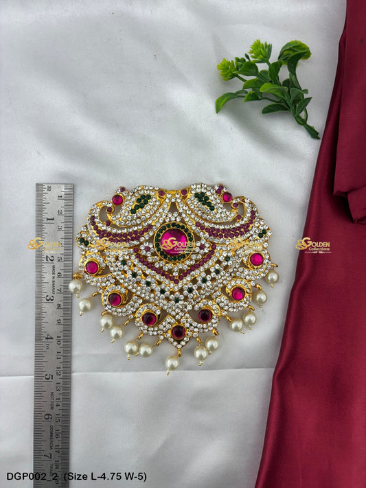 Big Deity Pendant Goldencollections Size: 4.75 x 5, Color: Multi, Style: Pendant Image 002_2