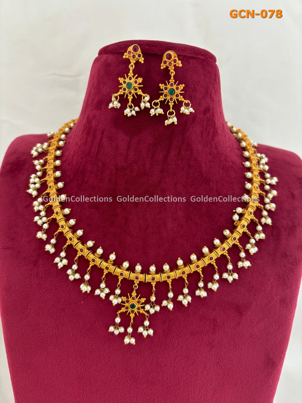 Contemporary Necklace Online New Fashion Necklace Designs GCN-078