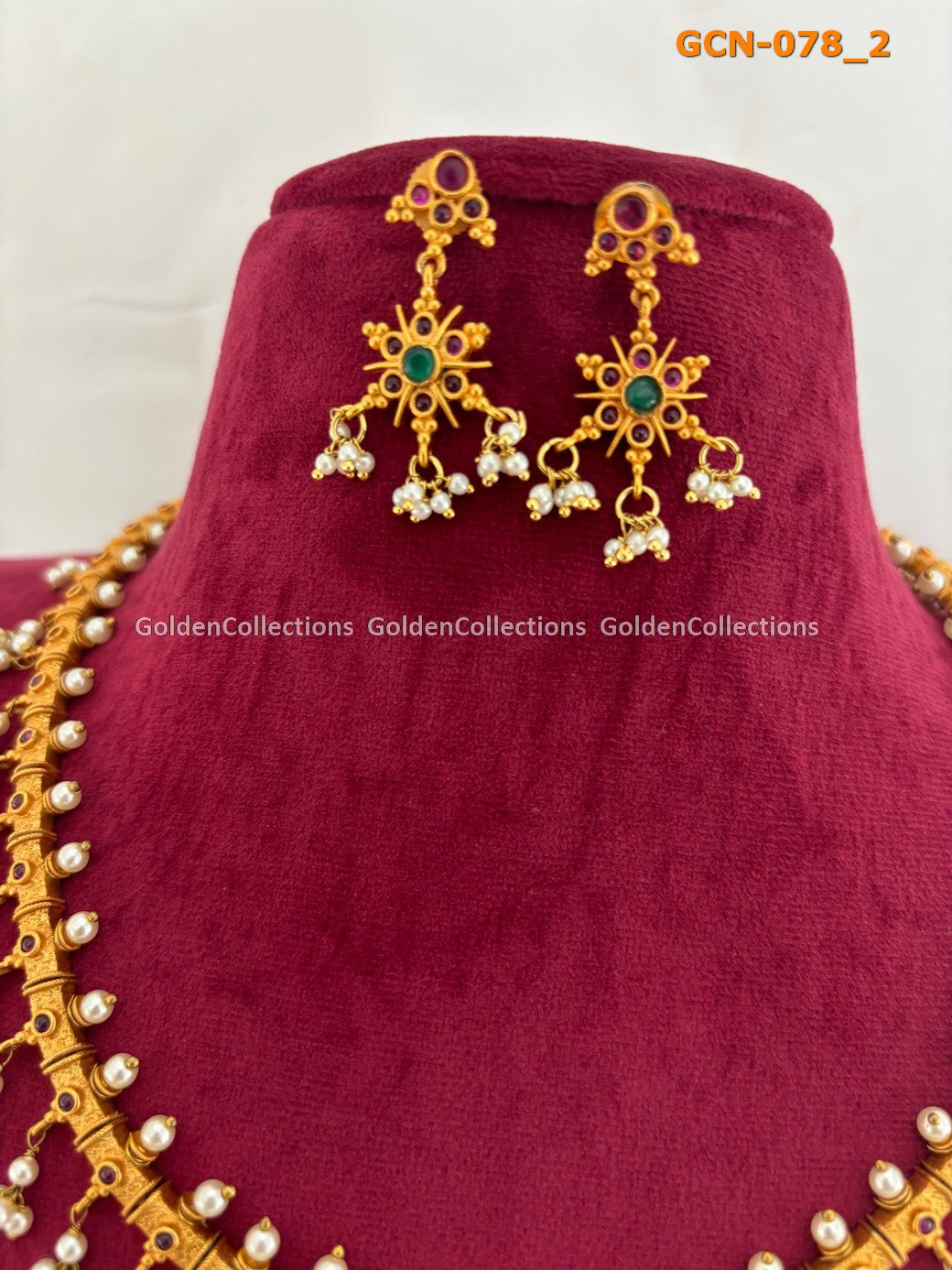 Contemporary Necklace Online : New Fashion Necklace Designs GoldenCollections 3