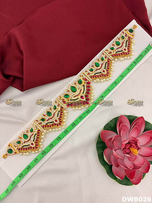 Deity Vaddanam Waist Belt with Stone Work DWB026