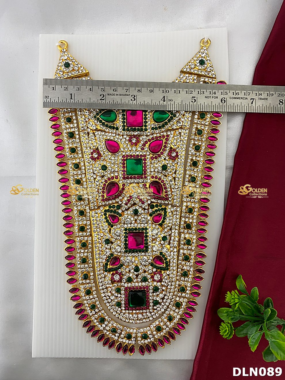 Divine Aura Long Haram - Hindu Deity Jewellery