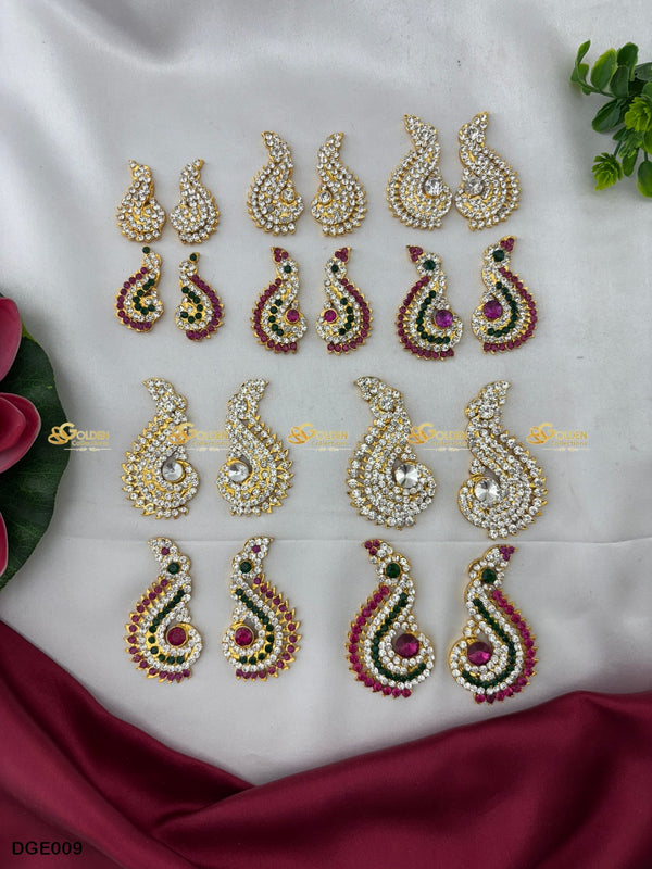 Deity Karna Pathakam Earrings for Balaji / God Idol DGE009