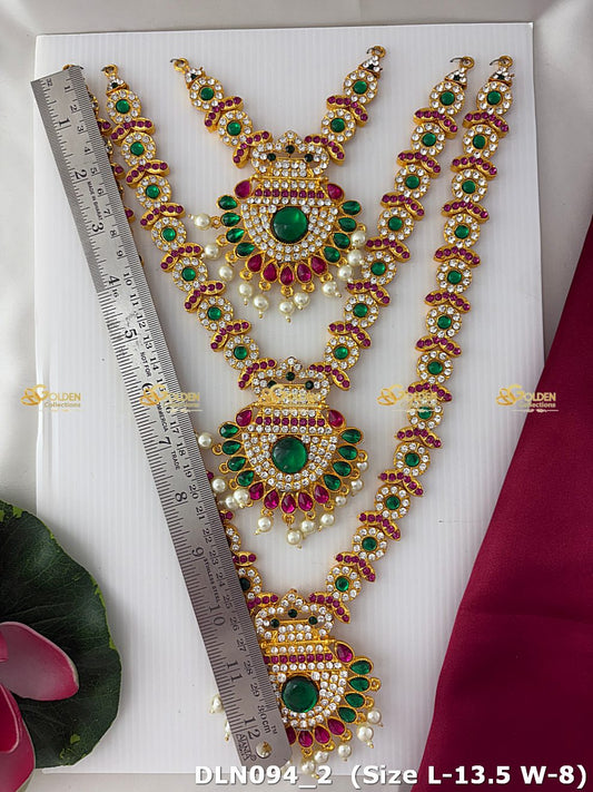Goddess 3 Step Long Haram Set DLN094 deity long haram image 2