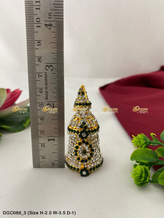 Divine Jewellery Crown for Goddess - GoldenCollections DGC-086