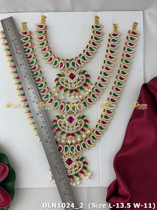 Enchanting Deity Decorative Long Necklace Goldencollections_2