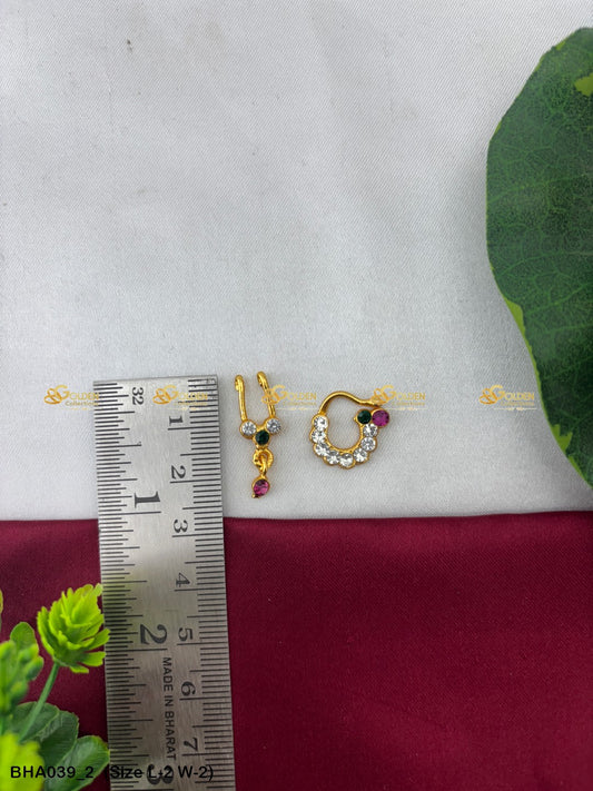 Enhance Your Look With Our Nose Ring Collection Shop Goldencollections Size: 2 X 2, Color: Multi, Style: Image 2