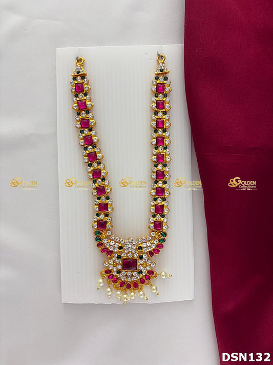 Lakshmi / Amman 1 Step Short Necklace DSN132 deity short necklace image 2