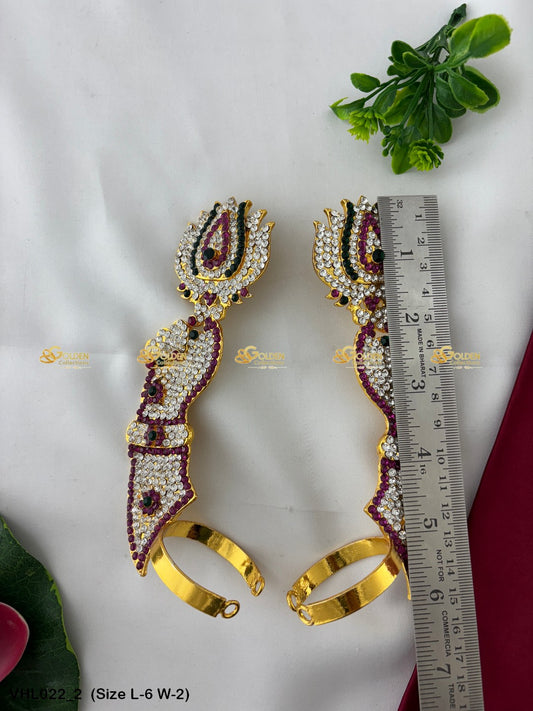 Goddess Varalakshmi Devi Lotus Hands Goldencollections Size: 6 x 2, Color: Multi Pink, Style: Lotus Hands Image 2_1e6ea22a-78d2-40cb-b735-a52c7631f7d0