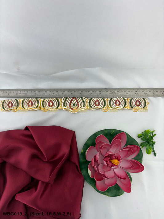 Goddess Waist Belt Online Goldencollections Size: 16.5 x 2.5, Color: Multi, Style: Stone Waist Belt Image 2