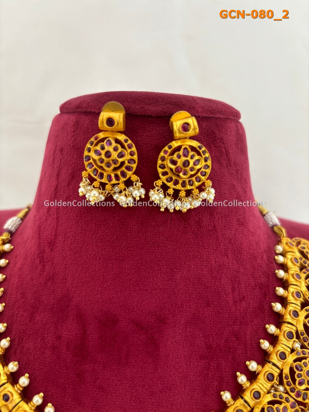 Gold Plated Bead Necklace : New Fashion Necklace Set GoldenCollections 3