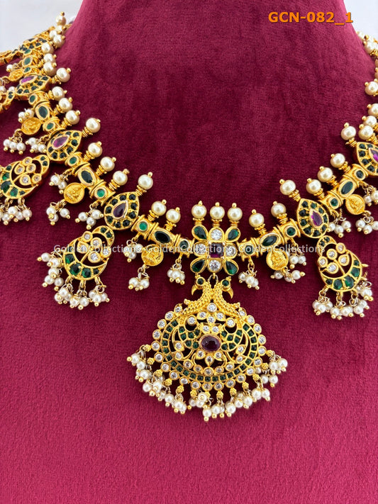 Gold Plated Necklace And Earring Set : Goldencollections GoldenCollections 2