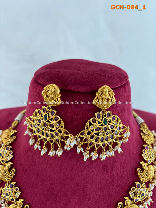 Guttapusalau Pearl Necklace : Artificial Fancy Necklace GoldenCollections 2