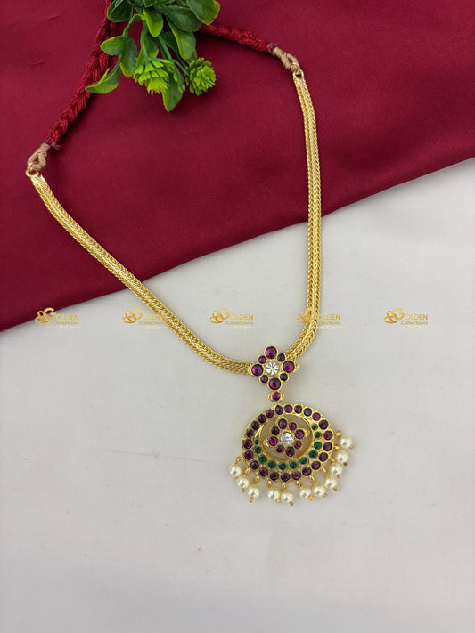 Handmade Kemp Short Necklace Real Kemp Stones Brass Jewelry Color: Kemp Style: Kemp Short Necklace Image 2
