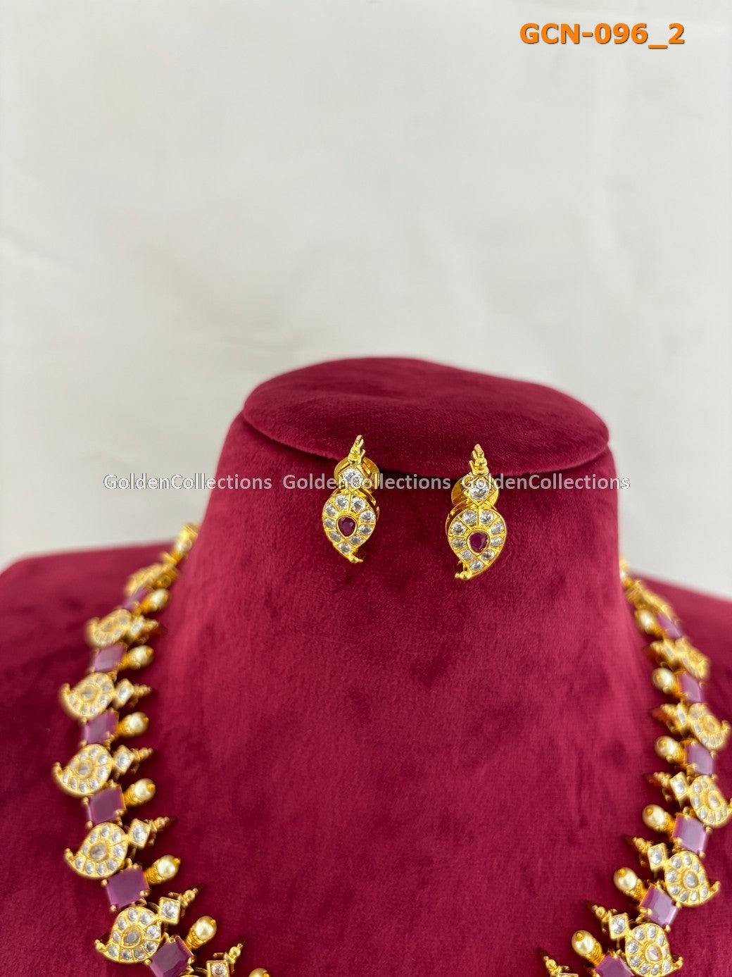 Heavy Necklace Set : Fashion Jewellery Necklace Sets Online GoldenCollections 3