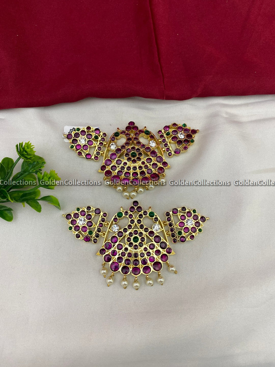 Kemp Bajuband | Temple Vanki Armband for Bharatanatyam Dance