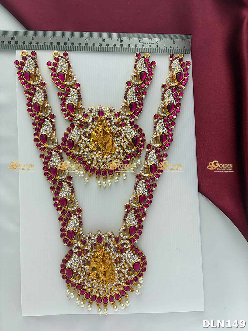 Deity Pink 2 Step Long Haram DLN149 deity long haram image 3
