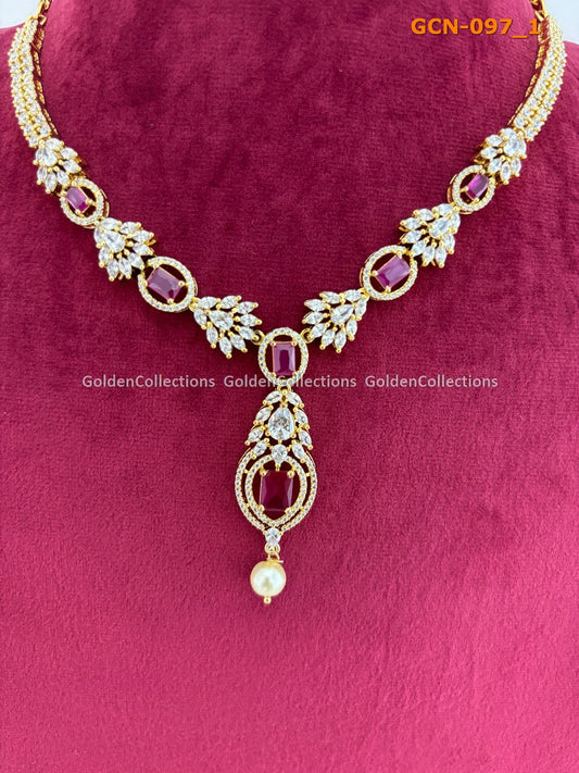 Kundan Necklace Set : Fashion Necklace Jewelry GoldenCollections 2