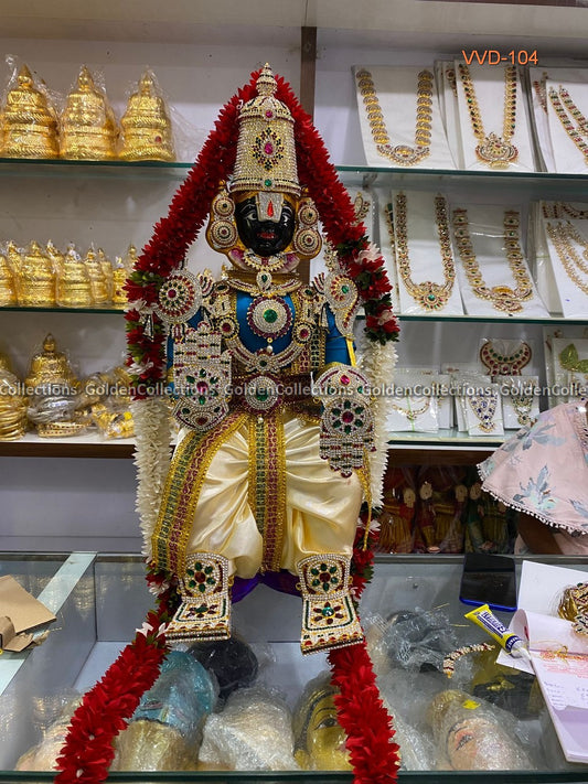 Venkateshwara Balaji Idol for Varalakshmi Vratham 27 in VVD104 Venkateshwara Balaji idol for Varalakshmi Vratham image 2