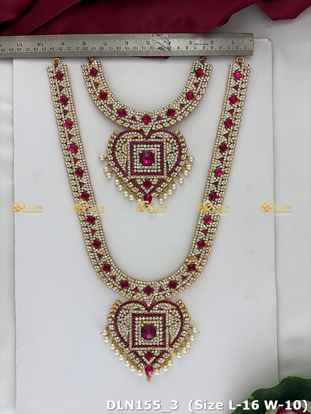 Deity Pink 2 Step Long Haram DLN155 deity long haram image 3