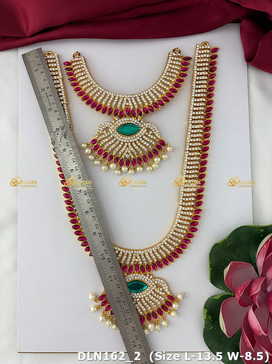 Pearl Drops Long Necklace Graceful Adornments Await Dln 162_2